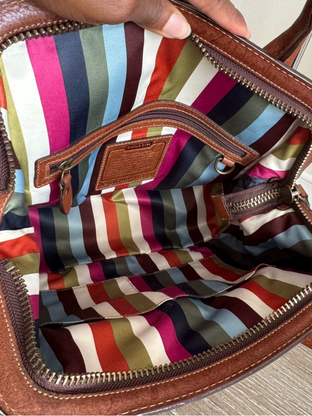 Vintage Coach 65th Anniversary Legacy Thompson Satchel - Picture 4 of 16